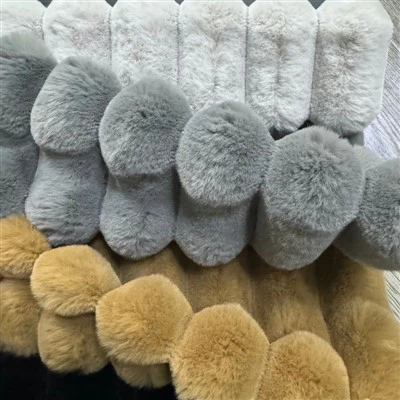 Gearr Pile Faux fionnaidh Coinín Fabraic